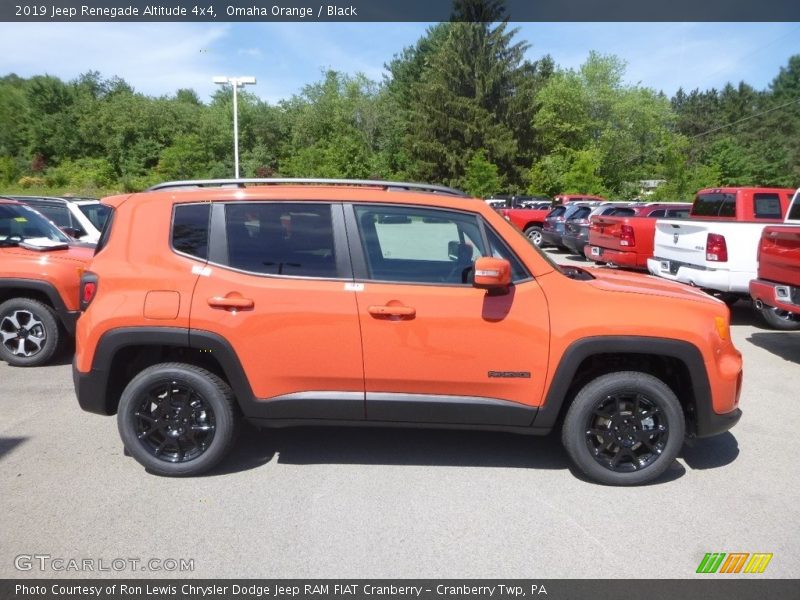 Omaha Orange / Black 2019 Jeep Renegade Altitude 4x4