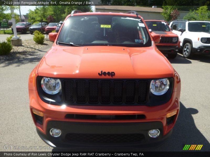 Omaha Orange / Black 2019 Jeep Renegade Altitude 4x4