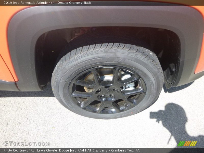 Omaha Orange / Black 2019 Jeep Renegade Altitude 4x4