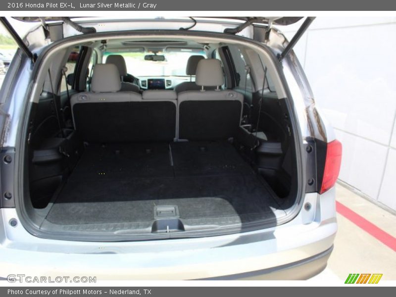 Lunar Silver Metallic / Gray 2016 Honda Pilot EX-L
