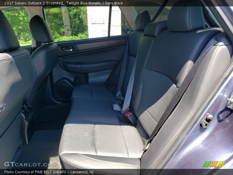 Twilight Blue Metallic / Slate Black 2017 Subaru Outback 2.5i Limited