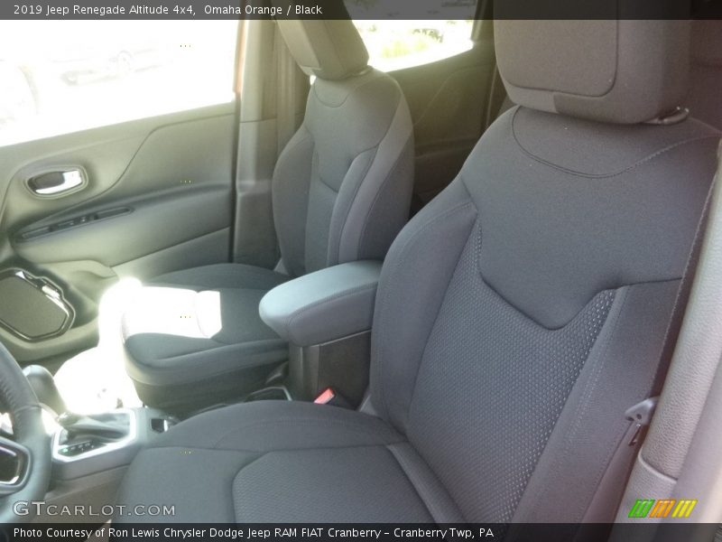 Omaha Orange / Black 2019 Jeep Renegade Altitude 4x4