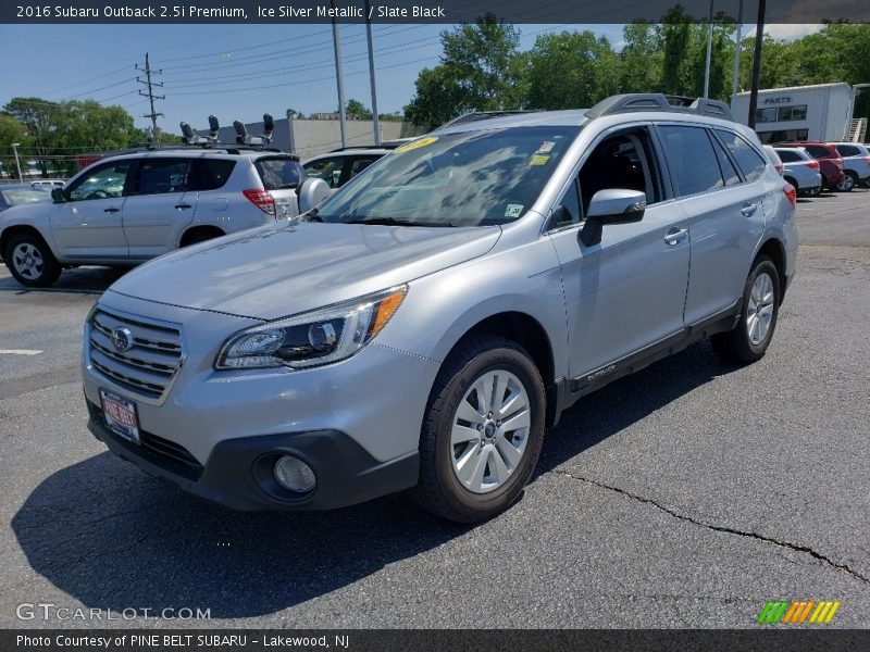 Ice Silver Metallic / Slate Black 2016 Subaru Outback 2.5i Premium
