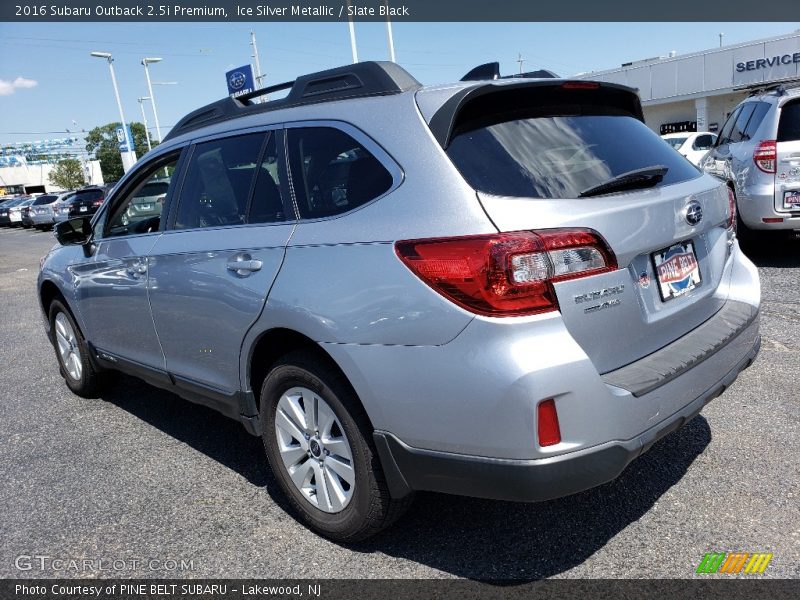 Ice Silver Metallic / Slate Black 2016 Subaru Outback 2.5i Premium