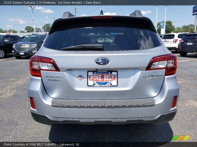 Ice Silver Metallic / Slate Black 2016 Subaru Outback 2.5i Premium