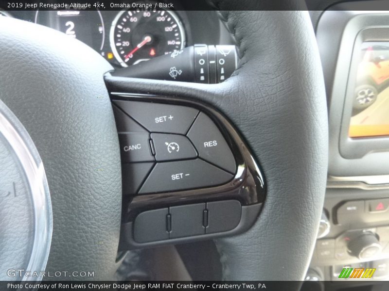 Omaha Orange / Black 2019 Jeep Renegade Altitude 4x4