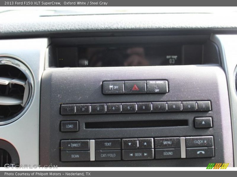 Oxford White / Steel Gray 2013 Ford F150 XLT SuperCrew