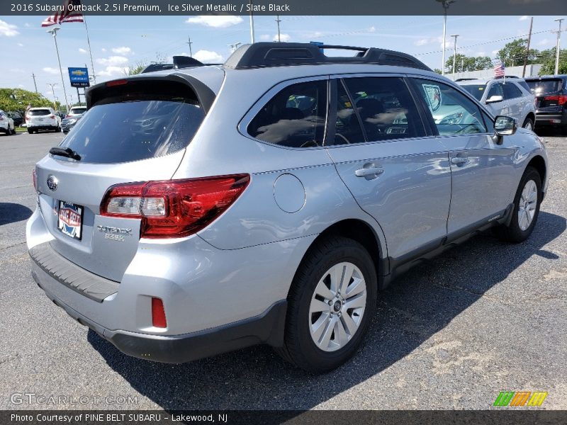 Ice Silver Metallic / Slate Black 2016 Subaru Outback 2.5i Premium