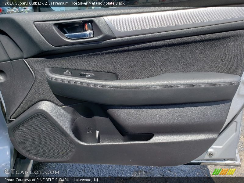 Ice Silver Metallic / Slate Black 2016 Subaru Outback 2.5i Premium