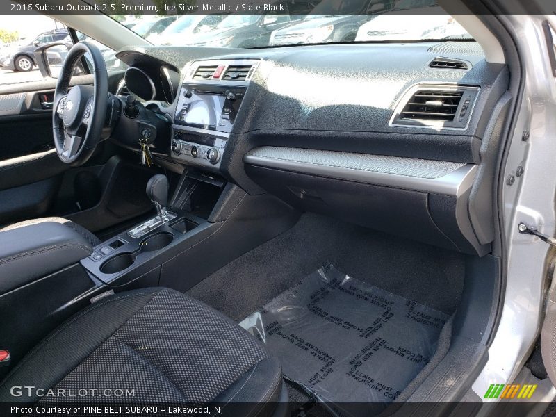Ice Silver Metallic / Slate Black 2016 Subaru Outback 2.5i Premium