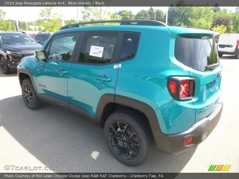 Bikini Metallic / Black 2019 Jeep Renegade Latitude 4x4