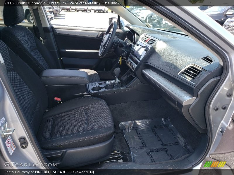 Ice Silver Metallic / Slate Black 2016 Subaru Outback 2.5i Premium
