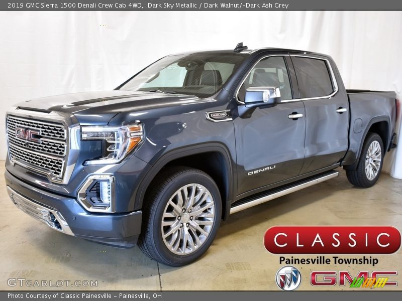 Dark Sky Metallic / Dark Walnut/­Dark Ash Grey 2019 GMC Sierra 1500 Denali Crew Cab 4WD