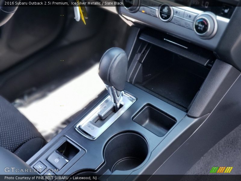 Ice Silver Metallic / Slate Black 2016 Subaru Outback 2.5i Premium