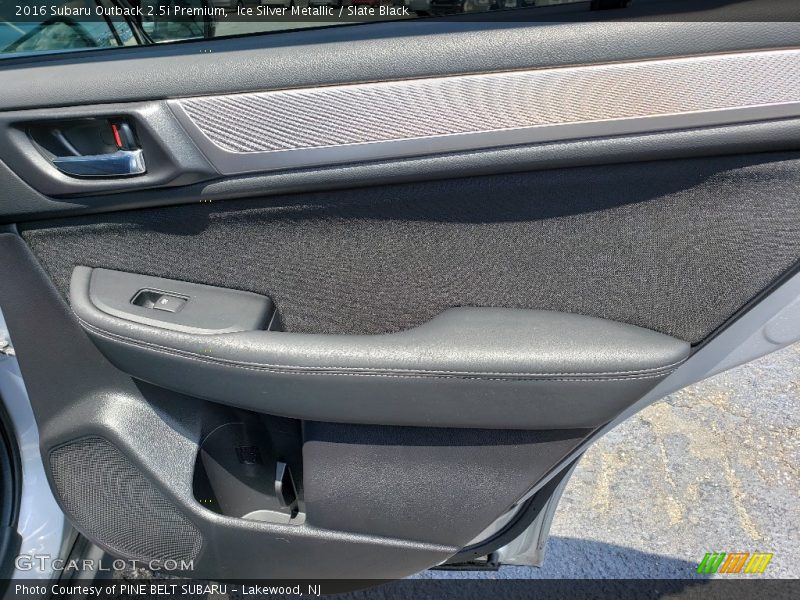 Ice Silver Metallic / Slate Black 2016 Subaru Outback 2.5i Premium