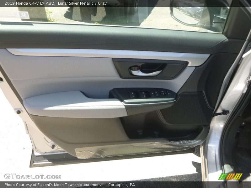 Lunar Silver Metallic / Gray 2019 Honda CR-V LX AWD
