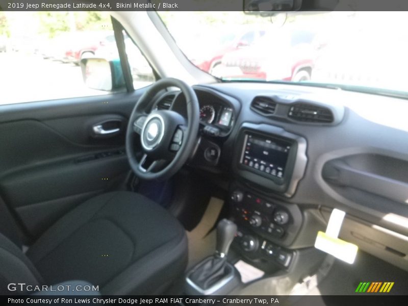 Bikini Metallic / Black 2019 Jeep Renegade Latitude 4x4