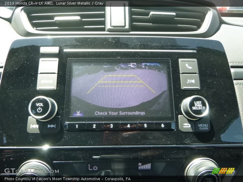 Lunar Silver Metallic / Gray 2019 Honda CR-V LX AWD