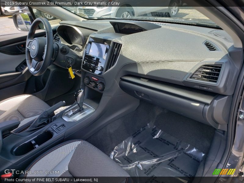 Dark Gray Metallic / Gray 2019 Subaru Crosstrek 2.0i Premium