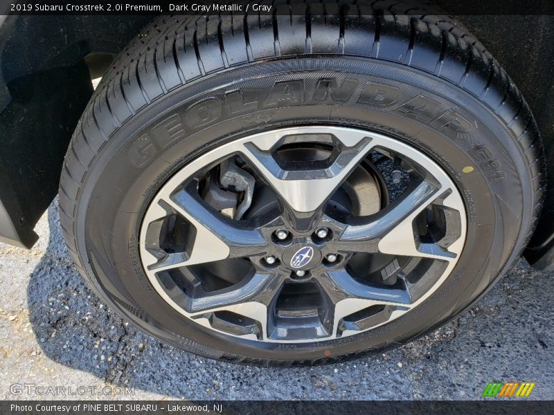 Dark Gray Metallic / Gray 2019 Subaru Crosstrek 2.0i Premium