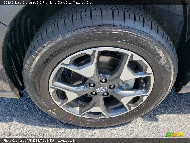 Dark Gray Metallic / Gray 2019 Subaru Crosstrek 2.0i Premium