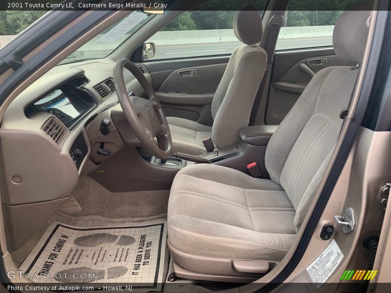 Cashmere Beige Metallic / Gray 2001 Toyota Camry LE