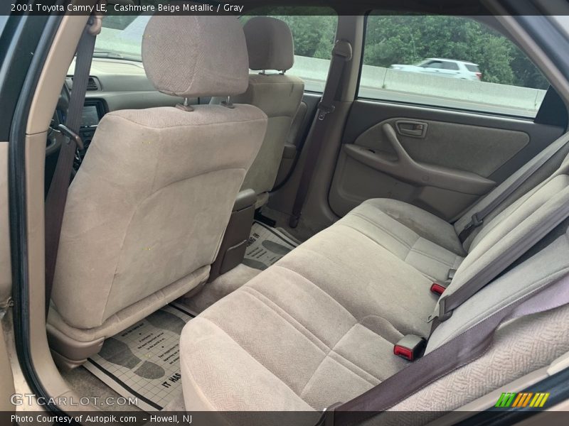 Cashmere Beige Metallic / Gray 2001 Toyota Camry LE