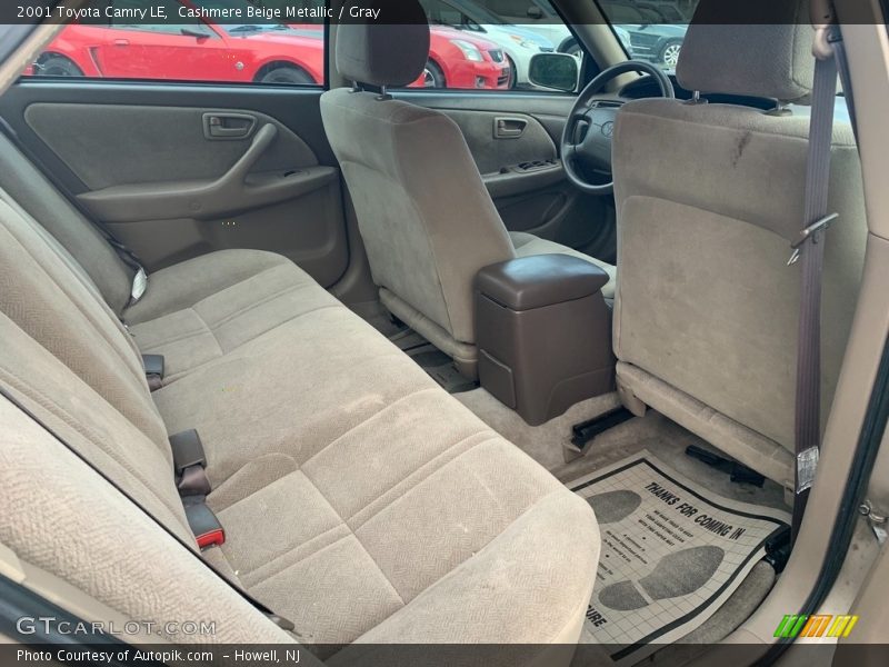 Cashmere Beige Metallic / Gray 2001 Toyota Camry LE