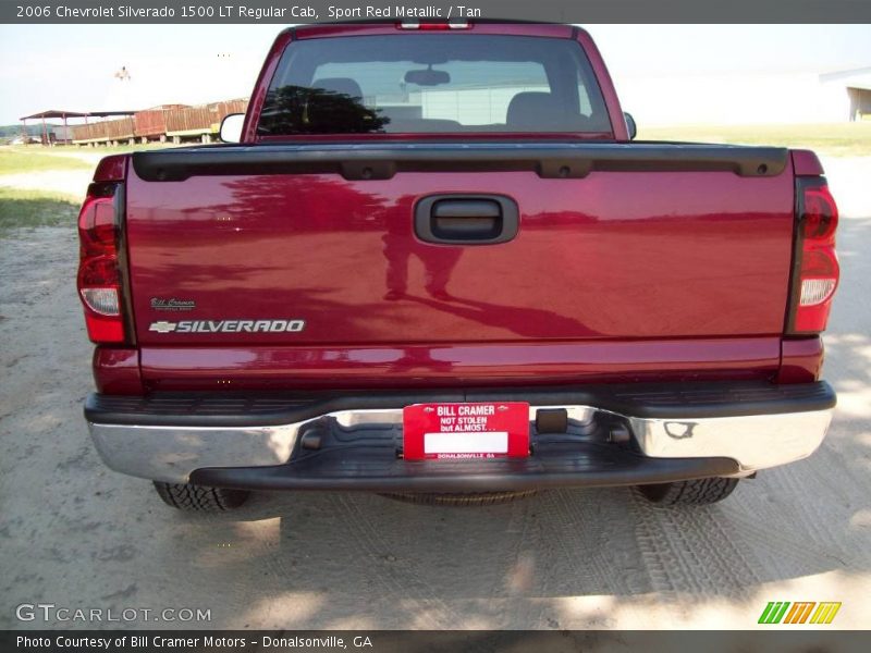 Sport Red Metallic / Tan 2006 Chevrolet Silverado 1500 LT Regular Cab