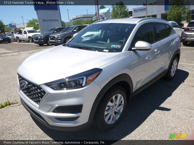 Molten Silver / Gray 2019 Hyundai Tucson Value