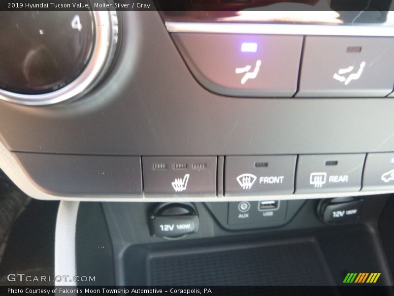 Molten Silver / Gray 2019 Hyundai Tucson Value