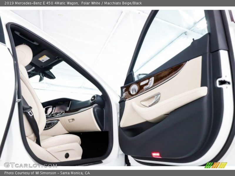 Polar White / Macchiato Beige/Black 2019 Mercedes-Benz E 450 4Matic Wagon