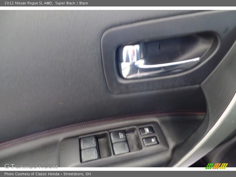 Super Black / Black 2012 Nissan Rogue SL AWD