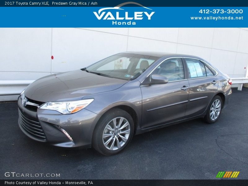 Predawn Gray Mica / Ash 2017 Toyota Camry XLE