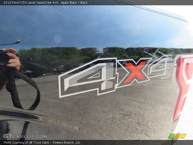 Agate Black / Black 2019 Ford F150 Lariat SuperCrew 4x4