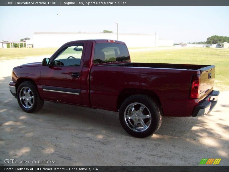Sport Red Metallic / Tan 2006 Chevrolet Silverado 1500 LT Regular Cab