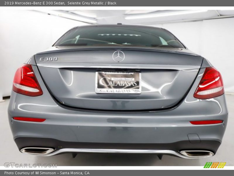 Selenite Grey Metallic / Black 2019 Mercedes-Benz E 300 Sedan