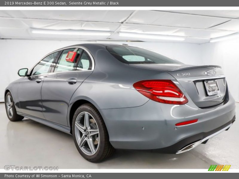 Selenite Grey Metallic / Black 2019 Mercedes-Benz E 300 Sedan