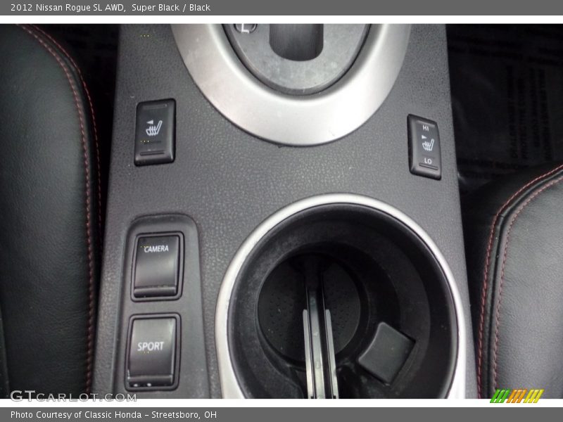 Super Black / Black 2012 Nissan Rogue SL AWD