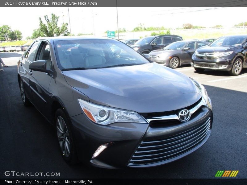 Predawn Gray Mica / Ash 2017 Toyota Camry XLE