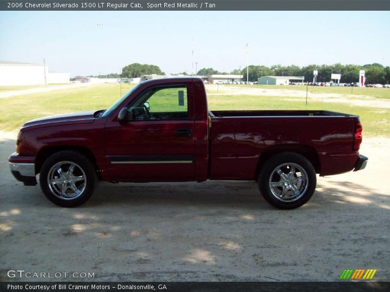 Sport Red Metallic / Tan 2006 Chevrolet Silverado 1500 LT Regular Cab