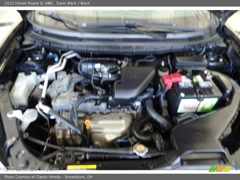 Super Black / Black 2012 Nissan Rogue SL AWD
