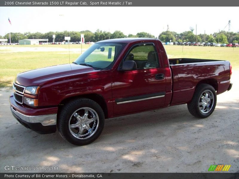 Sport Red Metallic / Tan 2006 Chevrolet Silverado 1500 LT Regular Cab