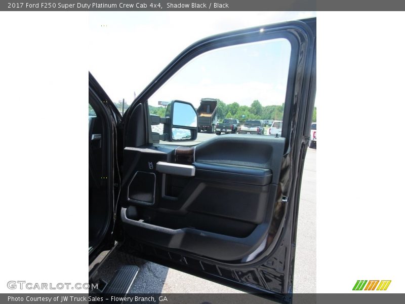 Shadow Black / Black 2017 Ford F250 Super Duty Platinum Crew Cab 4x4