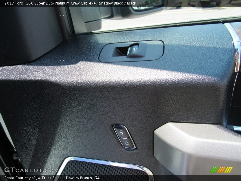 Shadow Black / Black 2017 Ford F250 Super Duty Platinum Crew Cab 4x4
