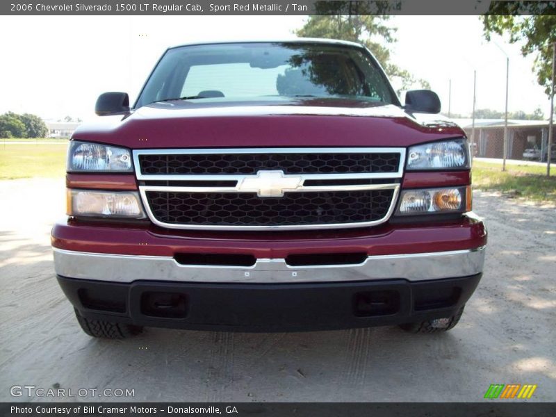 Sport Red Metallic / Tan 2006 Chevrolet Silverado 1500 LT Regular Cab