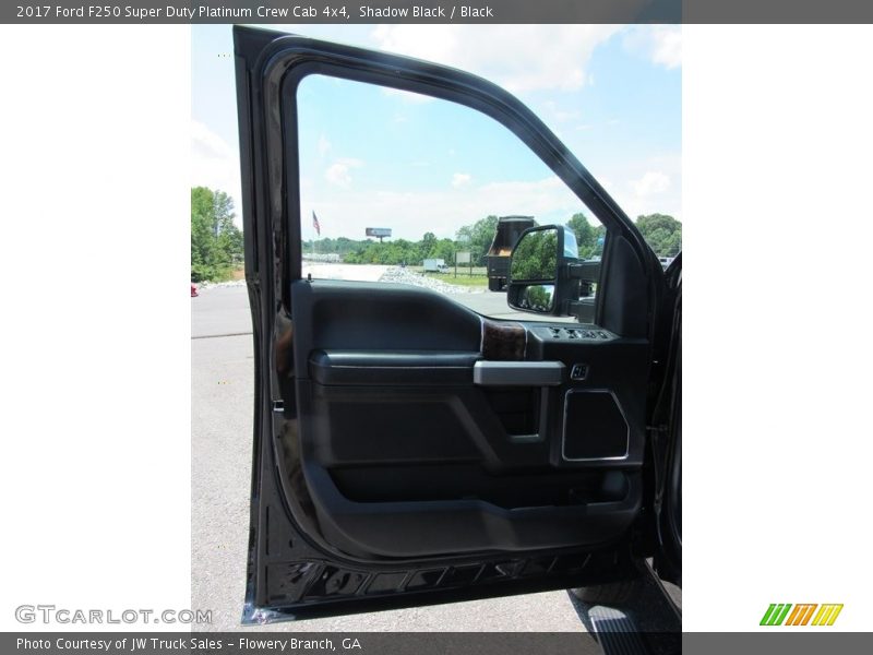 Shadow Black / Black 2017 Ford F250 Super Duty Platinum Crew Cab 4x4