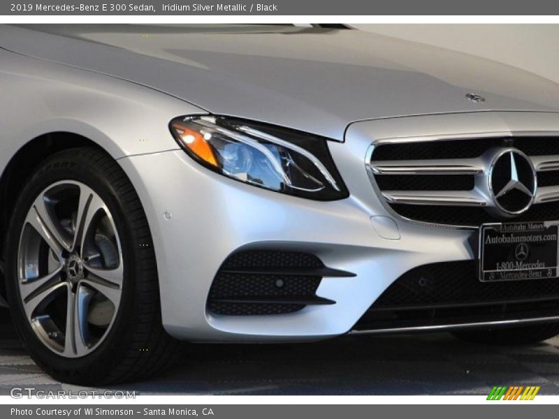 Iridium Silver Metallic / Black 2019 Mercedes-Benz E 300 Sedan