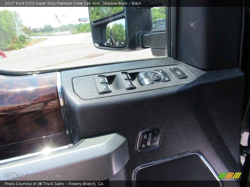 Shadow Black / Black 2017 Ford F250 Super Duty Platinum Crew Cab 4x4