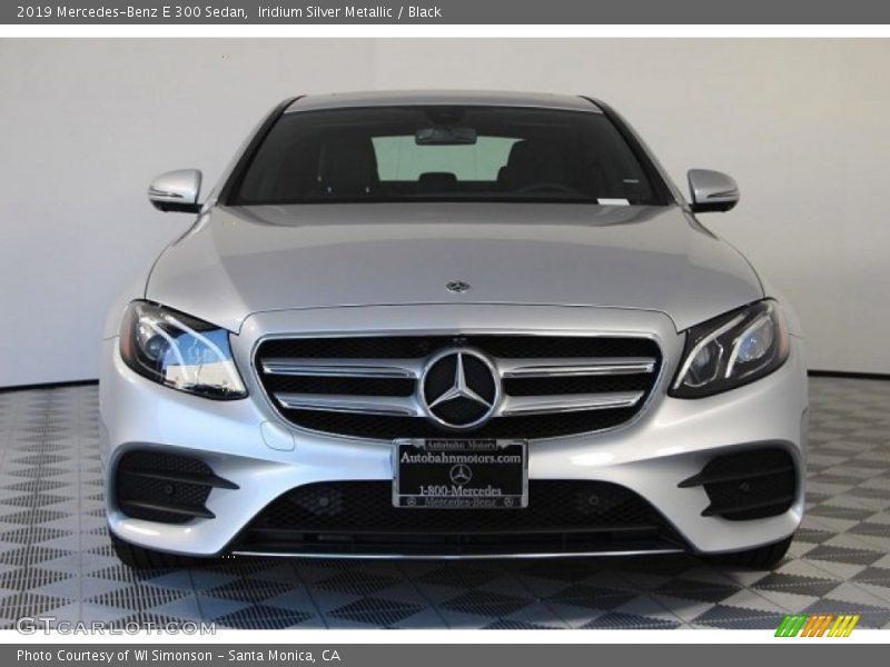 Iridium Silver Metallic / Black 2019 Mercedes-Benz E 300 Sedan